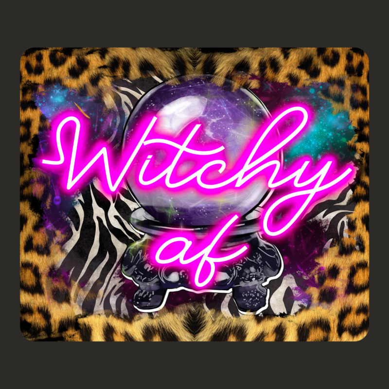 Witchy Af Crystal Ball Heavy Core Tee by LillyAllenDesigns | Teevron