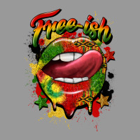 Free Ish Juneteenth Lips Vintage Hoodie | Teevron