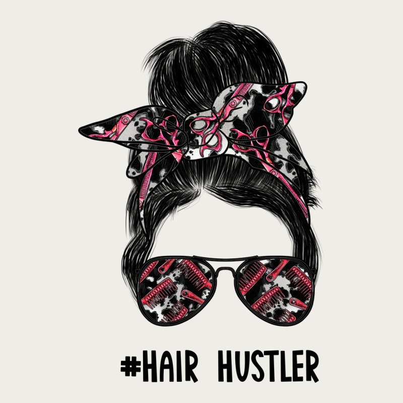 Hair Hustler Zipper Hoodie by SublimationCraftShop | Teevron