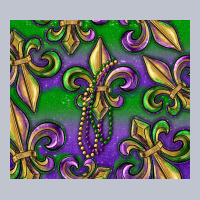 Mardi Gras Fleur De Lis Premium Hoodie | Teevron