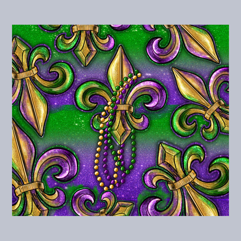 Mardi Gras Fleur De Lis Premium Hoodie by RanaPortraitStore | Teevron