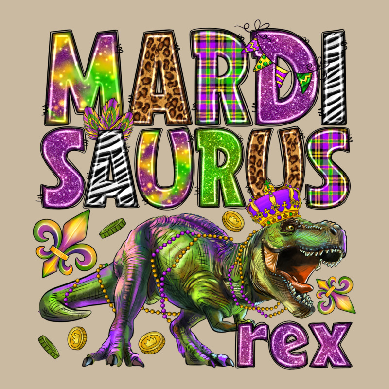 Mardi Saurus Rex Long Sleeve Tee by HowdyJamesFarm | Teevron