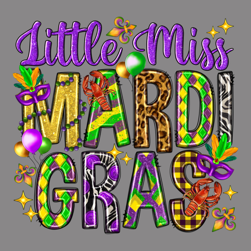 Little Miss Mardi Gras Vintage Tee by HowdyJamesFarm | Teevron
