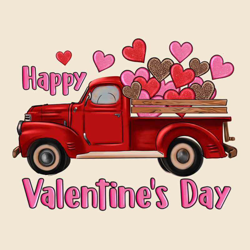 Happy Valentine's Day Truck Hearts Premium Tee by RanaPortraitStore | Teevron