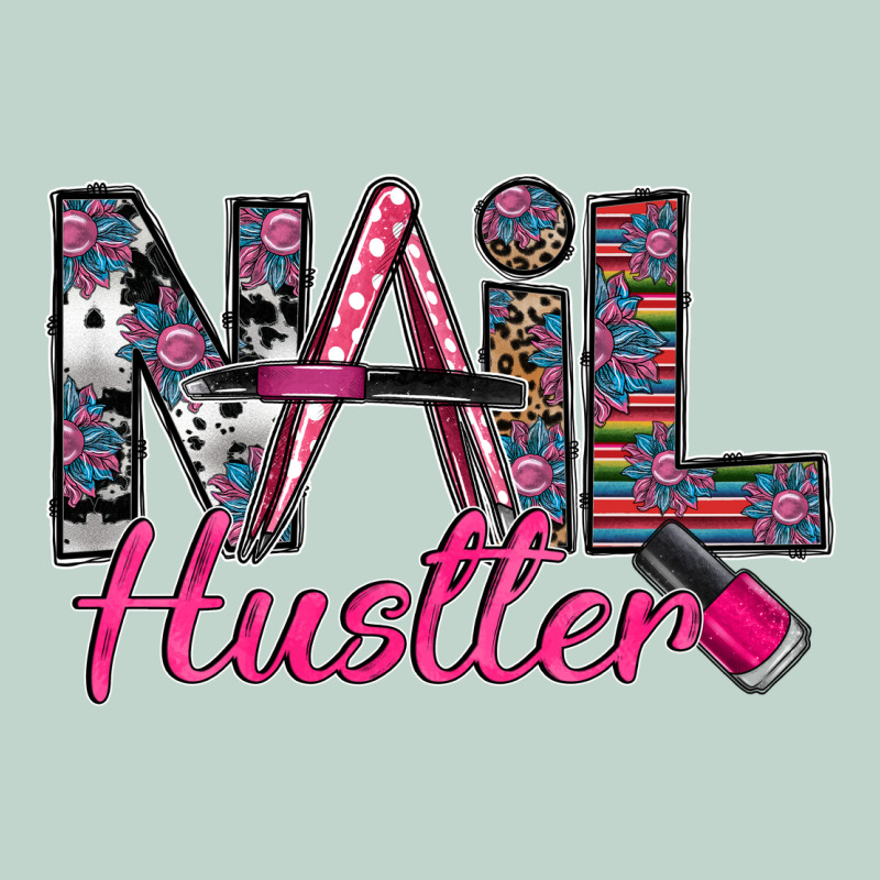 Nail Hustler Zipper Hoodie by SublimationCraftShop | Teevron