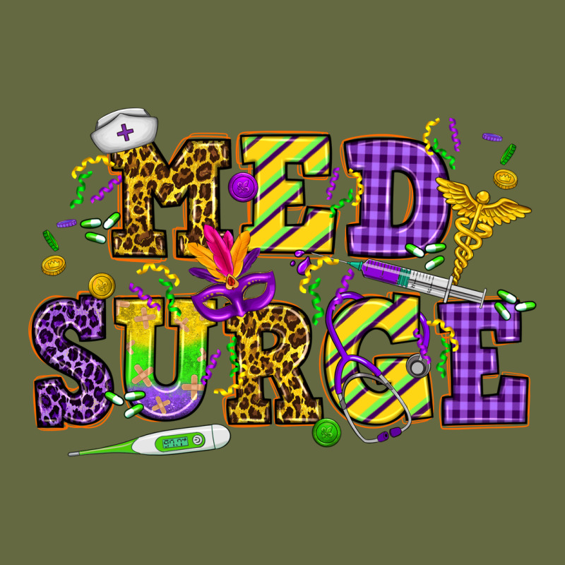 Mardi Gras Med Surge Long Sleeve Tee by HowdyJamesFarm | Teevron