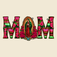 Mom With Floral Aztec And Leopard Background Premium Tee | Teevron