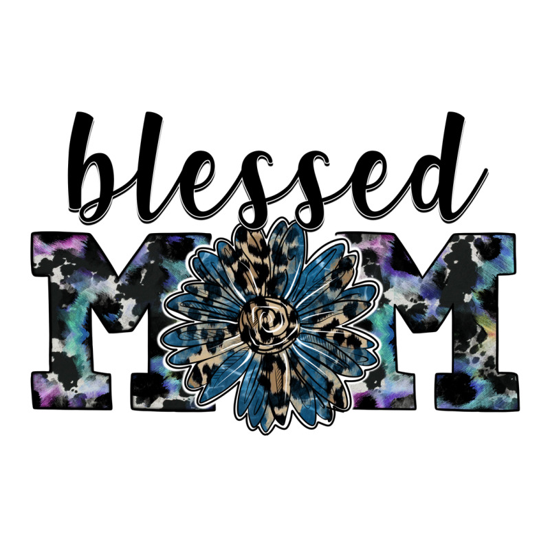 Blessed Mom Zipper Hoodie by SublimationCraftShop | Teevron