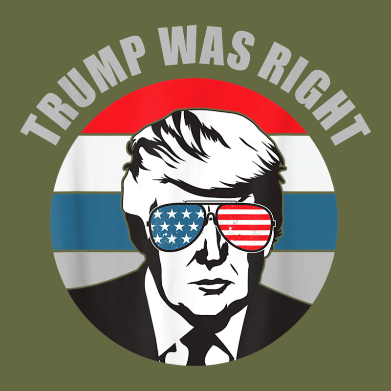 Trump Was Right Republican Conservative Political T Shirt Long Sleeve Tee by minhPixels | Teevron