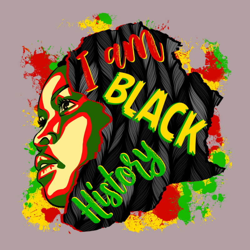 I Am Black History Vintage Hoodie by CowGirlArtShop | Teevron