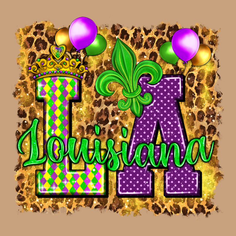 Louisiana Leopard With Balloons Vintage Tee by HowdyJamesFarm | Teevron