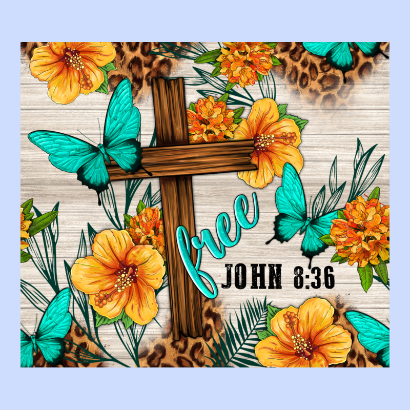 Christian Free John 8 36 Urban Heavy Tee by TumblerDesignByShophia | Teevron