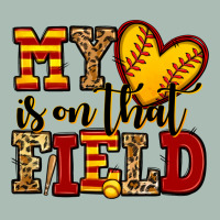 My Heart Is On That Field Softball Classic Tee | Teevron