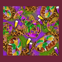 Mardi Gras With Crabs Tumbler Long Sleeve Tee | Teevron