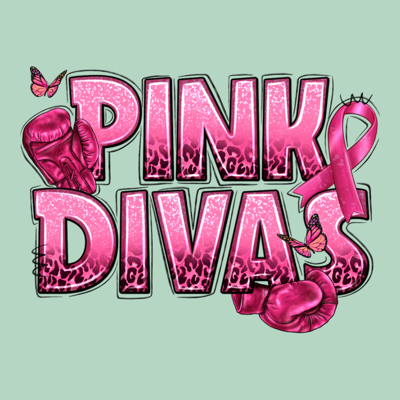 Pink Divas Breast Cancer Classic Tee by NancyCooperArtShop | Teevron