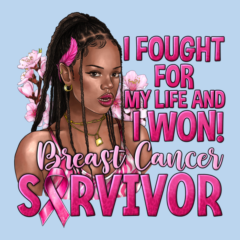 I Fought For My Life And I Won Afro Woman Classic Tee by NancyCooperArtShop | Teevron