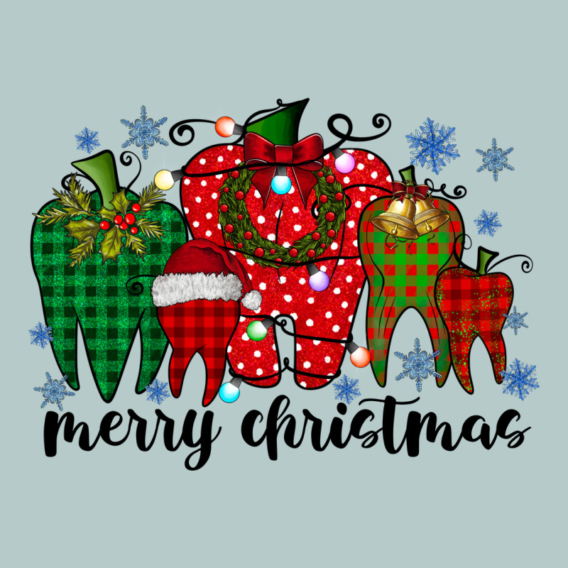 Merry Christmas Tooth Heavy Core Tee by RacoonDesign | Teevron