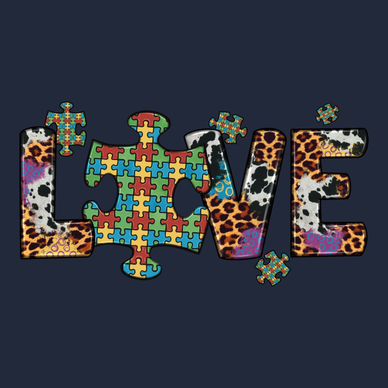 Love Autism Awareness Leopard Cowhide Premium Sweatshirt by Artiststas | Teevron
