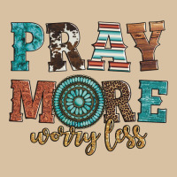 Pray More Worry Less Heavyweight Hoodie | Teevron
