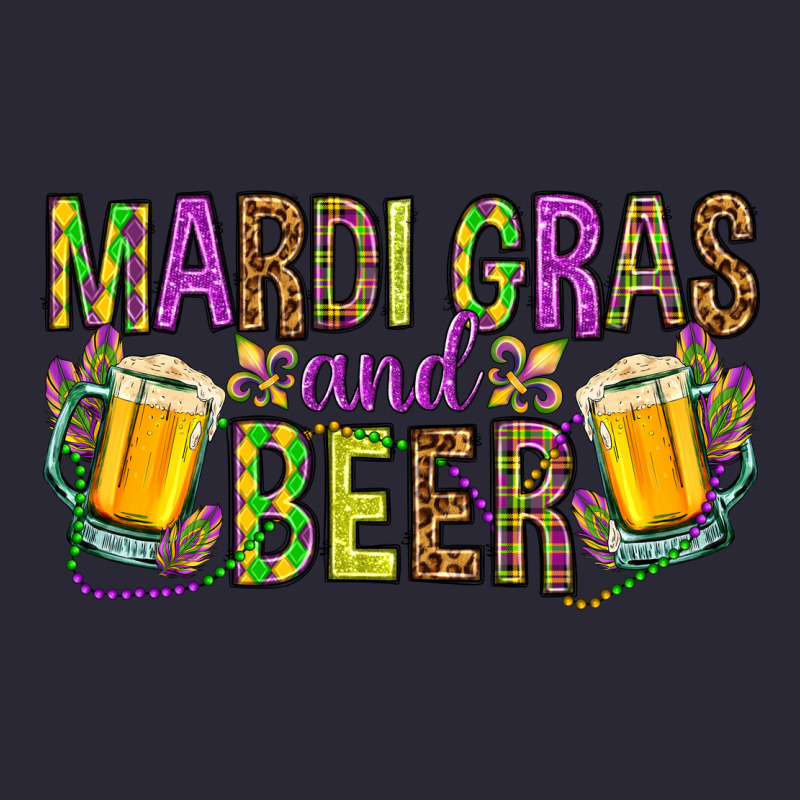 Mardi Gras And Beer Vintage Tee by HowdyJamesFarm | Teevron
