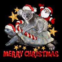 Merry Christmas Tortoise And Koala Heavy Core Tee | Teevron