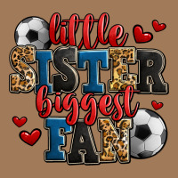 Little Sister Biggest Fan Soccer Classic Tee | Teevron