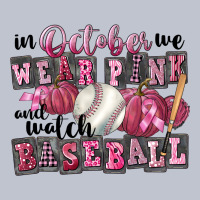 In October We Wear Pink And Watch  Baseball Premium Hoodie | Teevron