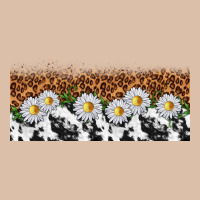 Cowhide Leopard Daisies Urban Heavy Tee | Teevron