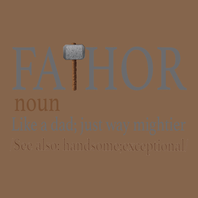 Fa-thor Like Dad Just Way Mightier Premium Tee by Bettercallsaul | Teevron