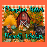 Pumpkin Kisses Harvest Wishes Tumbler Premium Hoodie | Teevron