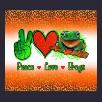 Peace Love Frogs Vintage Tee | Teevron