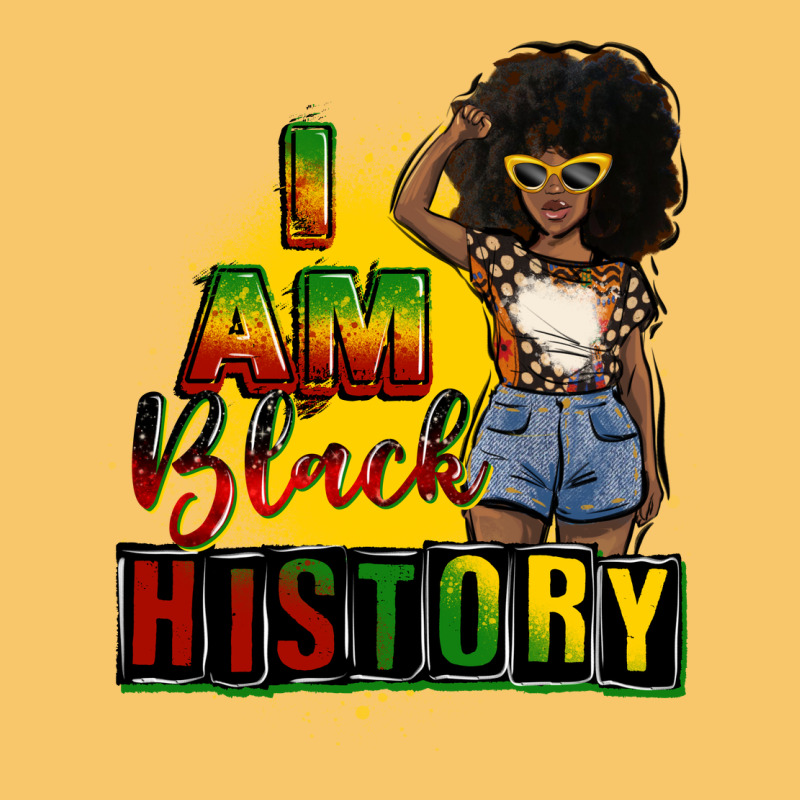 I Am Black History Juneteenth Vintage Hoodie by CowGirlArtShop | Teevron