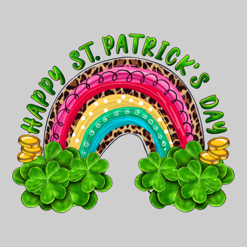 Happy St Patricks Day Rainbow And Shamrock Premium Tee by RanaPortraitStore | Teevron