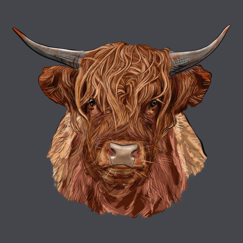 Highland Cow Long Sleeve Tee by RanaPortraitStore | Teevron
