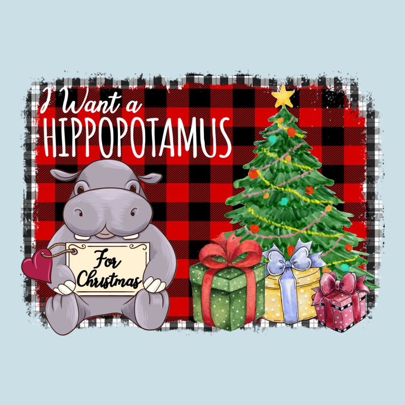 I Want Hippopotamus For Christmas Ladies Tee by Bettercallsaul | Teevron
