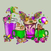 Mardi Gras Coffee Cups Long Sleeve Tee | Teevron
