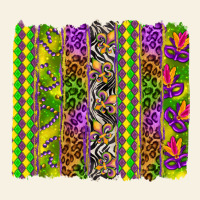 Mardi Gras Brushstroke Vintage Tee | Teevron