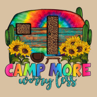 Camp More Worry Less With Caravan Heavyweight Hoodie | Teevron