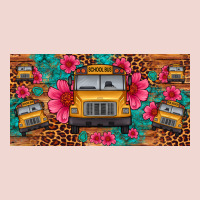 School Bus Leopard Gemstone License Plate Premium Sweatshirt | Teevron