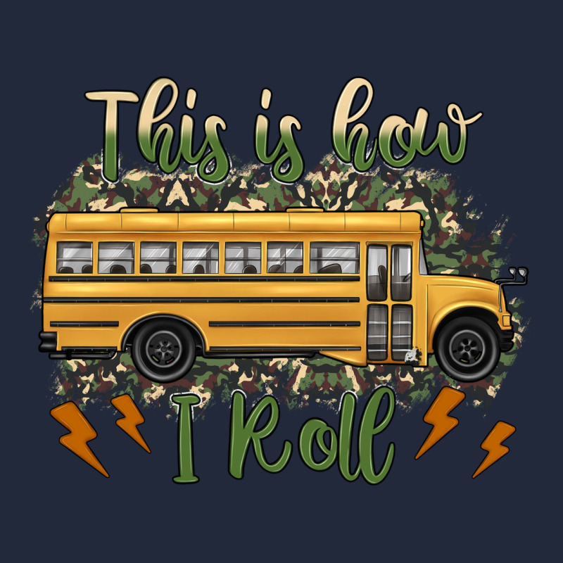 This Is How I Roll School Bus Camouflage Premium Sweatshirt by Artiststas | Teevron