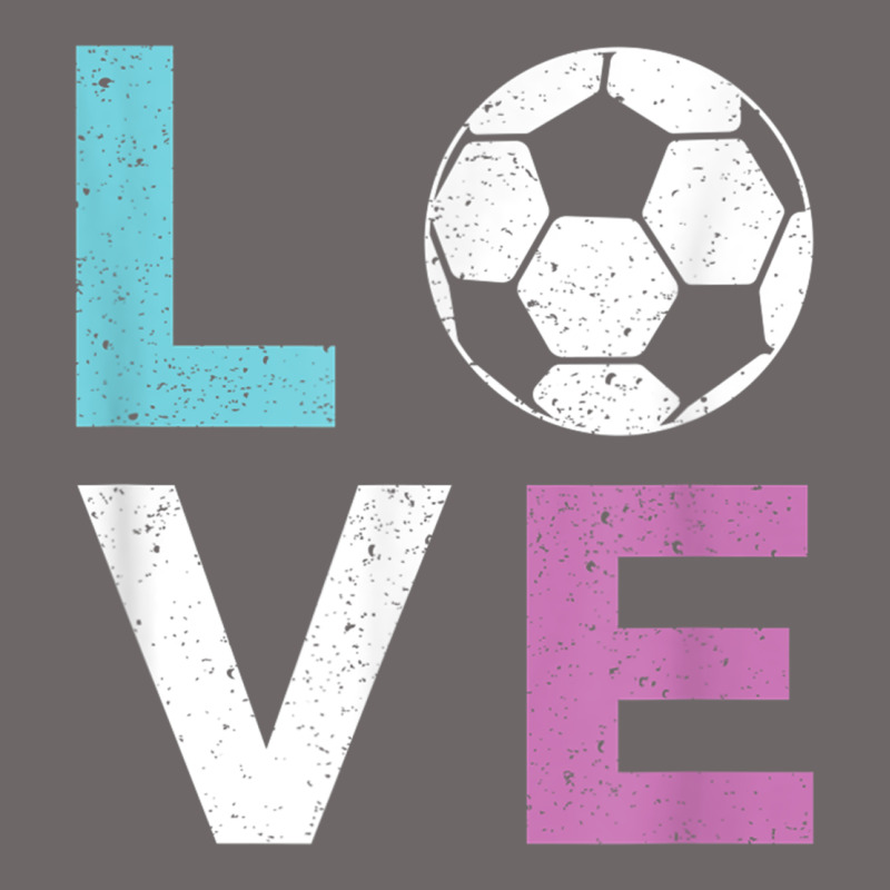 Soccer Gift For Girls Women I Love Soccer Vintage Classic Tee by minhPixels | Teevron