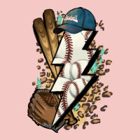 Lightning Bolt Baseball Urban Heavy Tee | Teevron