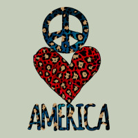 Peace Love America Ladies Tee | Teevron