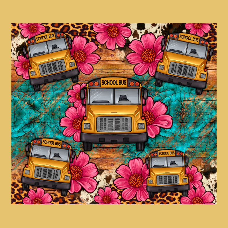 School Bus Leopard Cowhide Premium Sweatshirt by Artiststas | Teevron