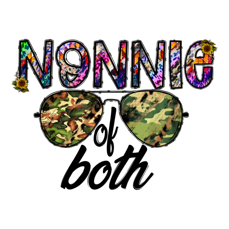 Nonnie Of Both Zipper Hoodie by CowhideDigitalArt | Teevron