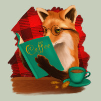Fox With Coffee Ladies Tee | Teevron