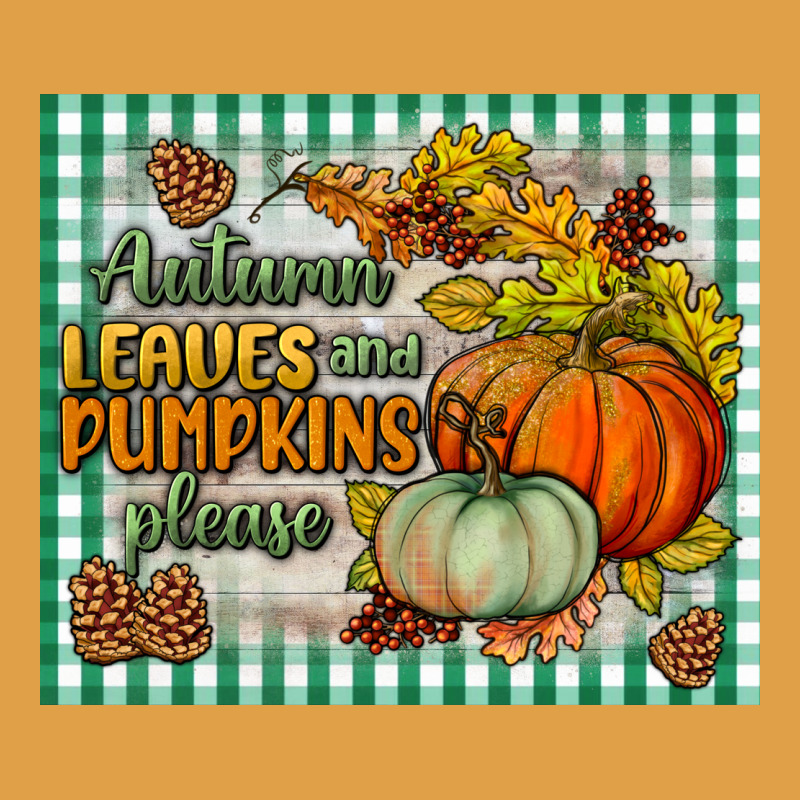 Autumn Leaves And Pumpkins Please Mouse Pad Premium Hoodie by BundleAndBundleShop | Teevron