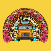 School Bus Leopard Cowhide Rainbow Premium Sweatshirt | Teevron