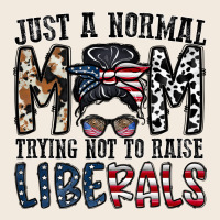 Just A Regular Mom Trying Not To Raise Liberals Zipper Hoodie | Teevron