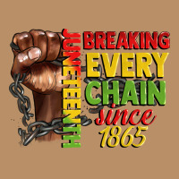 Juneteenth Breaking Every Chain Since 1865 Vintage Hoodie | Teevron